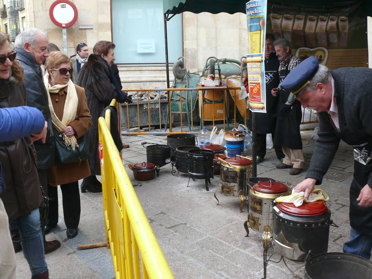 Olla ferroviaria en el barrio Húmedo de León