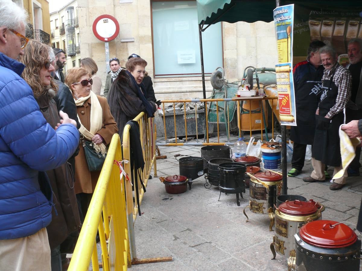 Olla ferroviaria en el barrio Húmedo de León