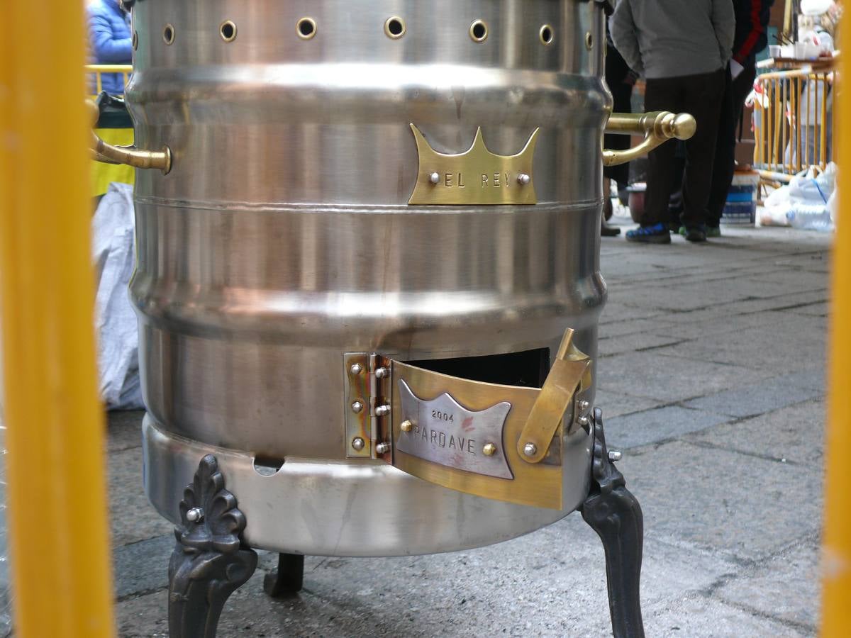 Olla ferroviaria en el barrio Húmedo de León