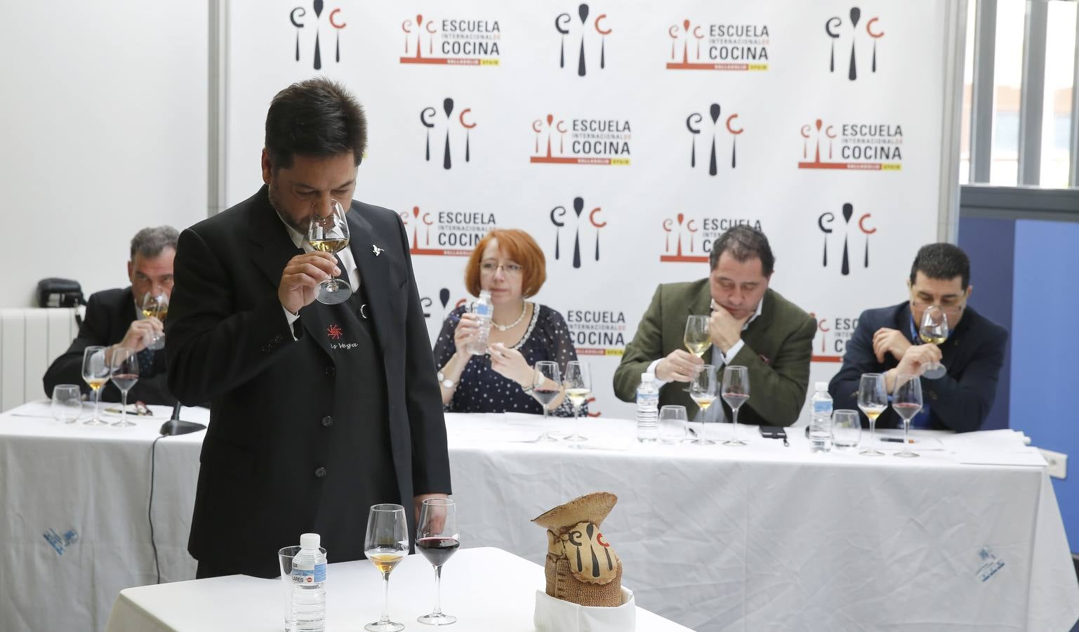 Clausura del Curso Internacional de Sumiller en la Escuela Internacional de Cocina de Valladolid