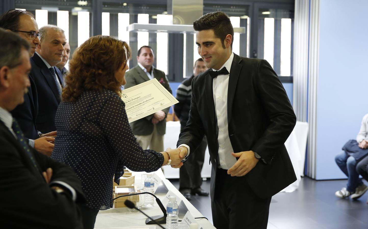 Clausura del Curso Internacional de Sumiller en la Escuela Internacional de Cocina de Valladolid