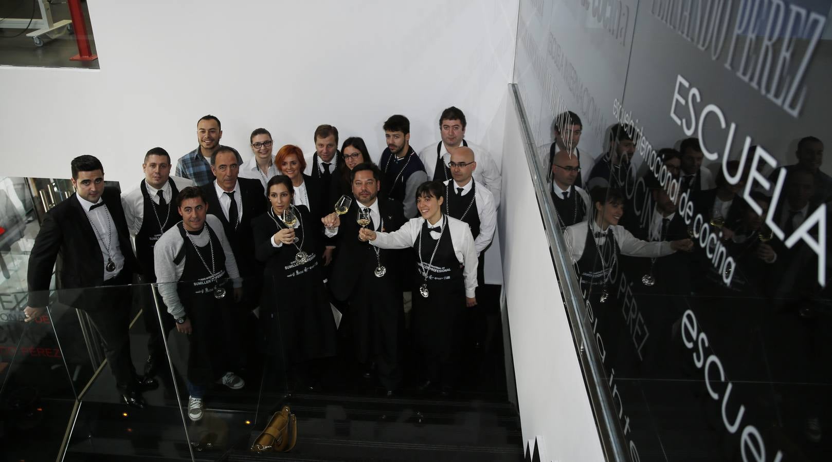 Clausura del Curso Internacional de Sumiller en la Escuela Internacional de Cocina de Valladolid