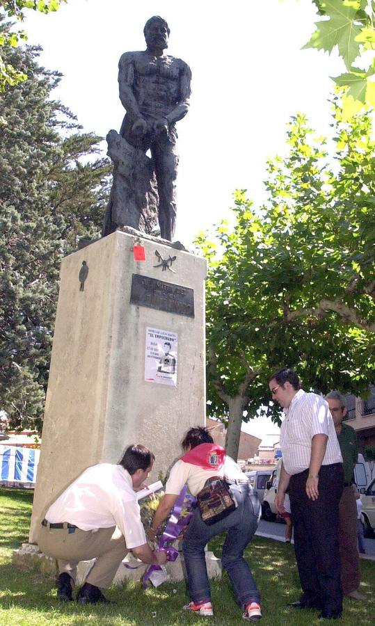 17.08.03 Homenaje a la gran figura de Juan Martín Díez 'El Empecinado' en la localidad burgalesa de Roa, a los 178 años de su violenta muerte.