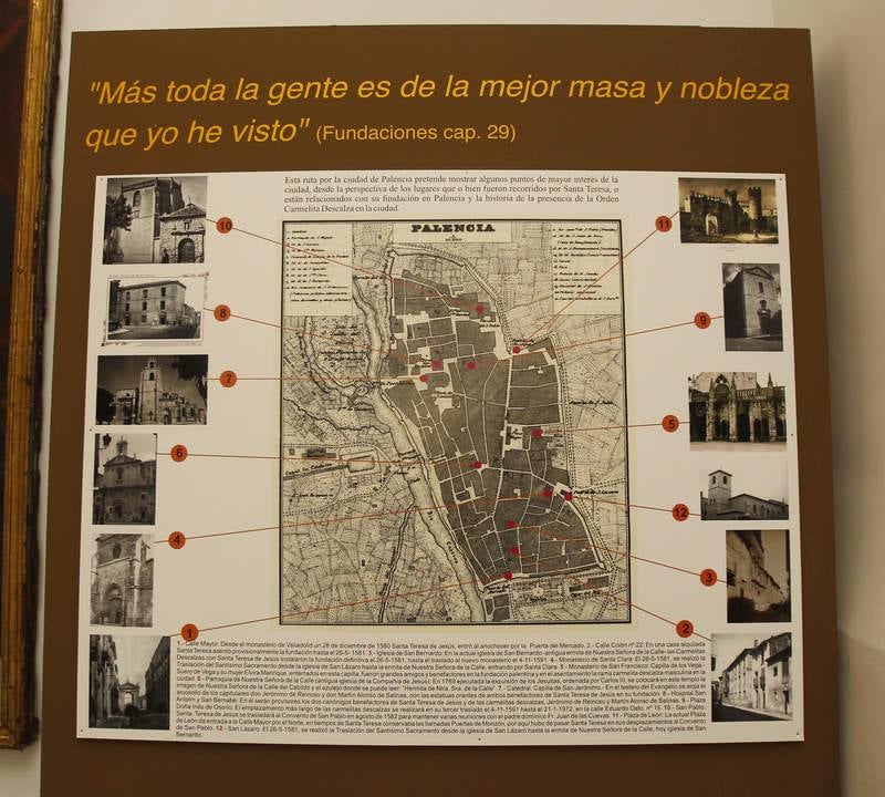 Exposición sobre Santa Teresa en Palencia