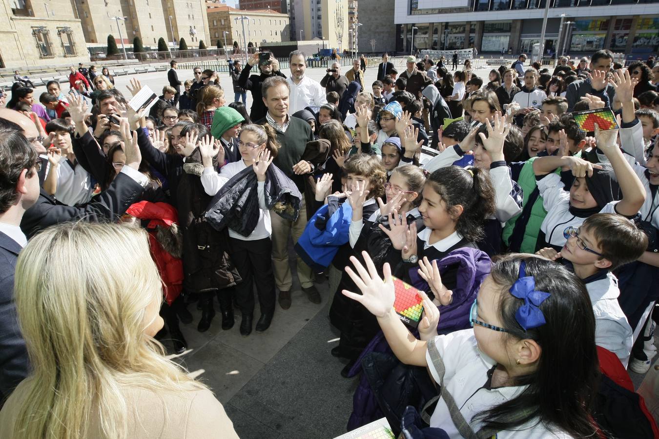 Inauguración del mural homenaje a las víctimas del terrorismo en Salamanca