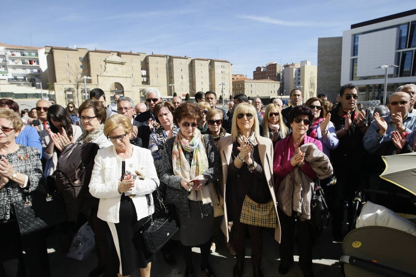 Inauguración del mural homenaje a las víctimas del terrorismo en Salamanca