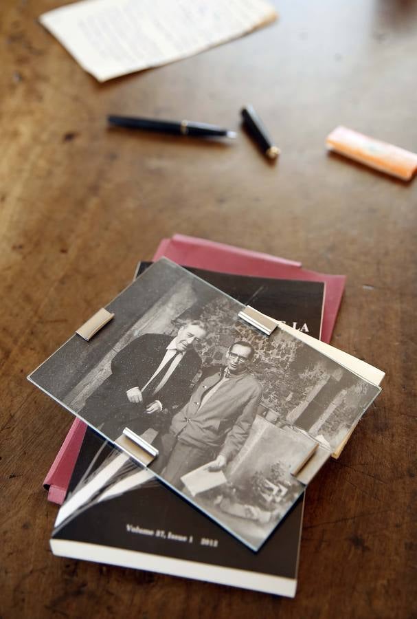 El despacho de Miguel Delibes, intacto cinco años después de su muerte