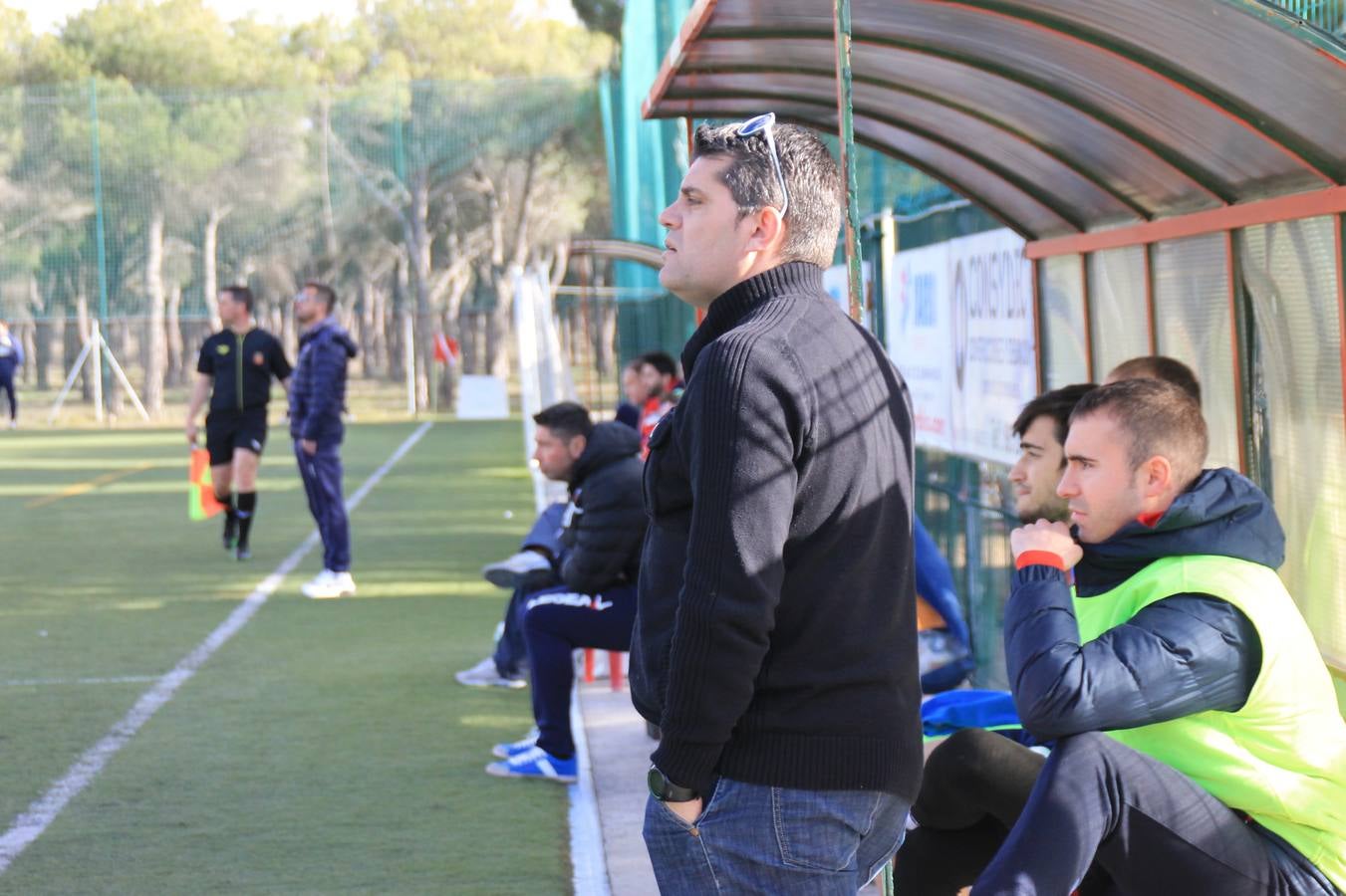 Partido de fútbol entre el Villa de Simancas y el Numancia B (0-2)
