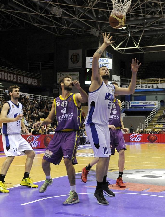 Partido de baloncesto entre el MyWigo Valladolid y el Melilla (72-63)