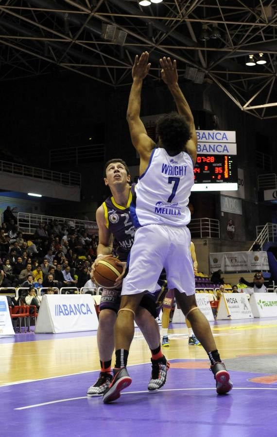 Partido de baloncesto entre el MyWigo Valladolid y el Melilla (72-63)