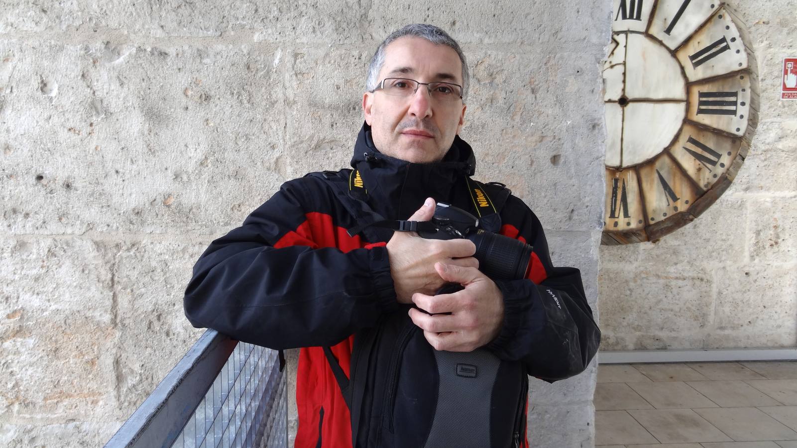 Primeros visitantes al ascensor y mirador de la Catedral de Valladolid