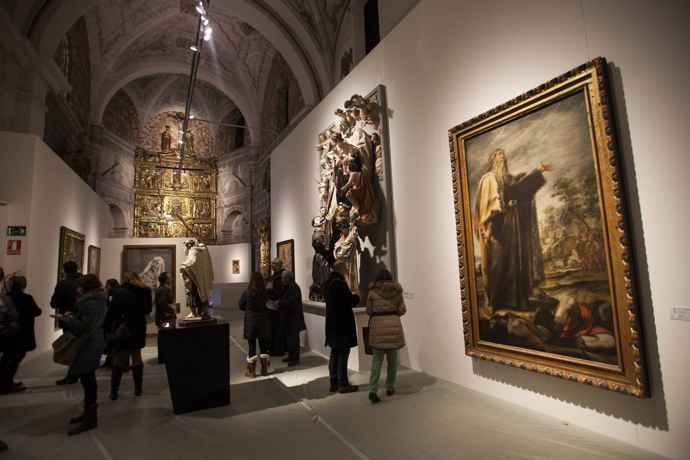 Convento de Nuestra Señora de Gracia, en Ávila. Primera parada en la visita a la exposición de Las Edades del Hombre 2015, 'Teresa de Jesús, maestra de oración.