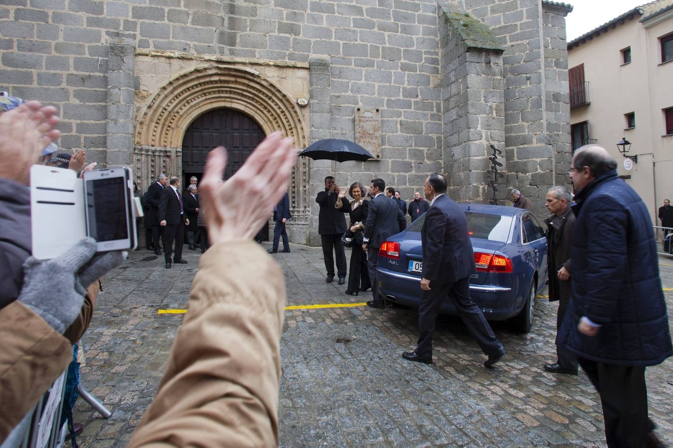 La reina Sofía inaugura Las Edades del Hombre en Ávila