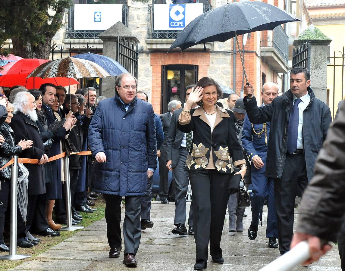 La reina Sofía inaugura Las Edades del Hombre en Ávila