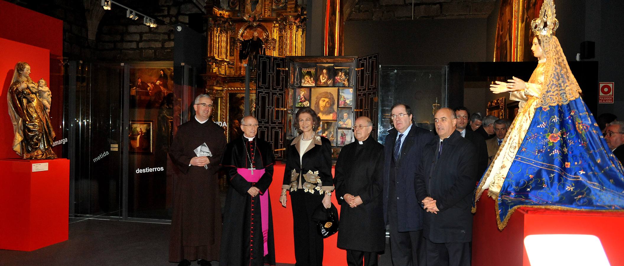 La reina Sofía inaugura Las Edades del Hombre en Ávila