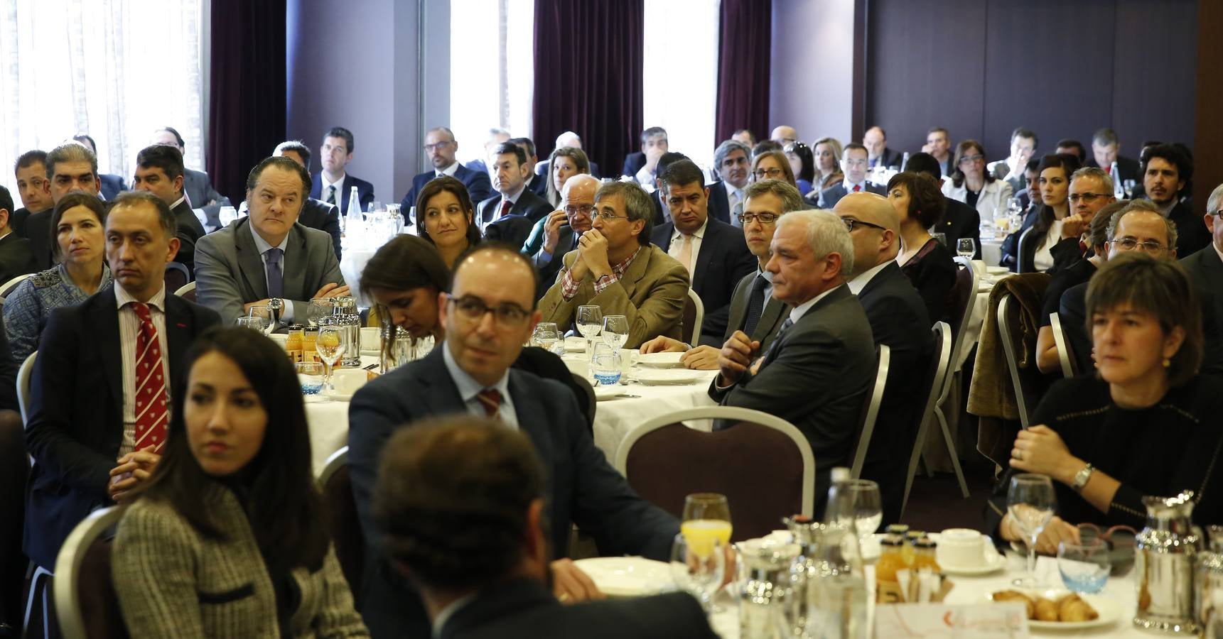 El ingeniero Marcos Urarte en el Foro Económico de El Norte de Castilla