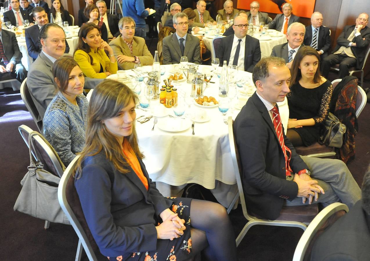 El ingeniero Marcos Urarte en el Foro Económico de El Norte de Castilla