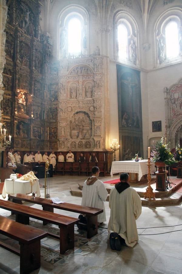 Ordenación de un nuevo diácono en el Monasterio de Santa María del Parral de Segovia (1/2)