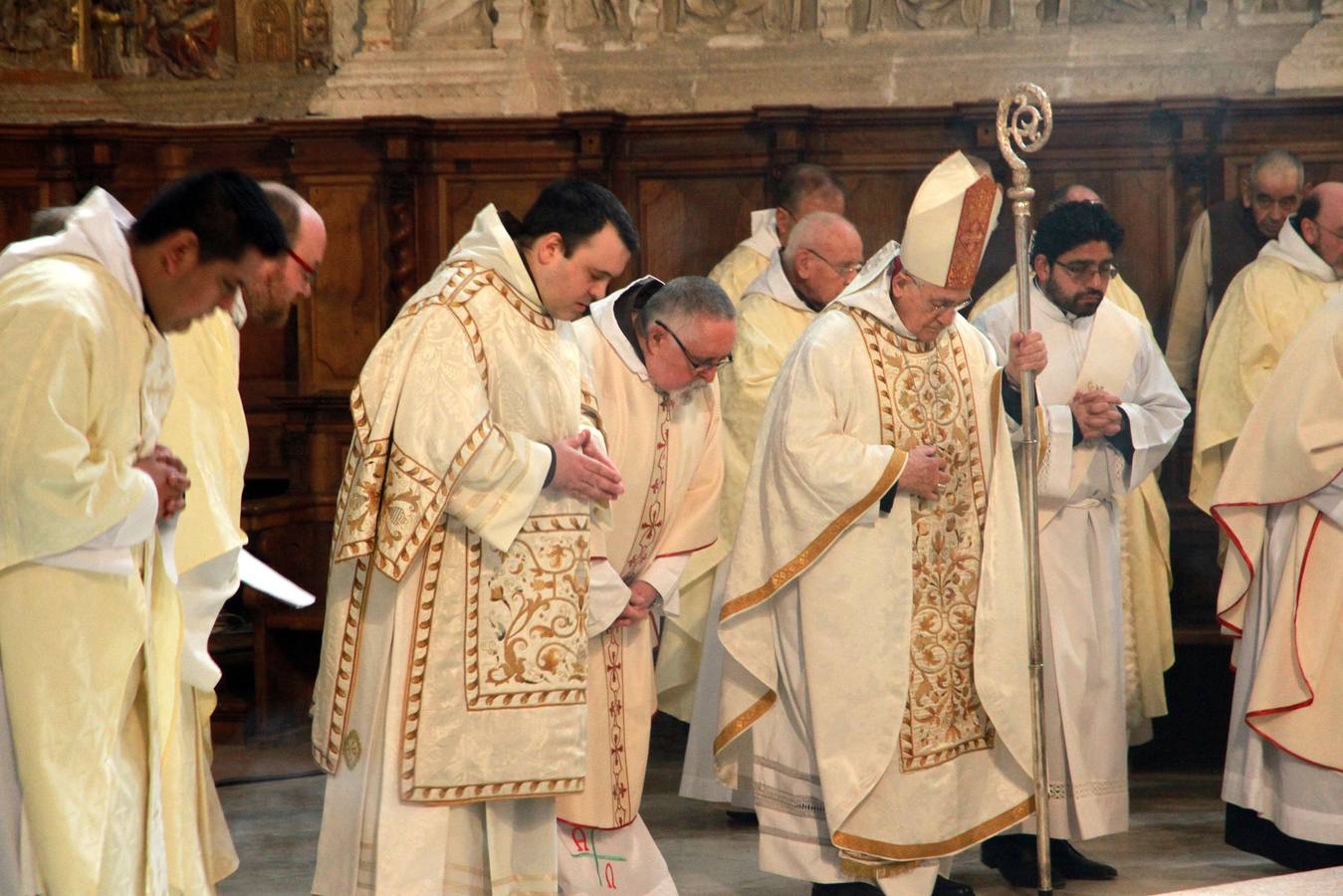 Ordenación de un nuevo diácono en el Monasterio de Santa María del Parral de Segovia (1/2)