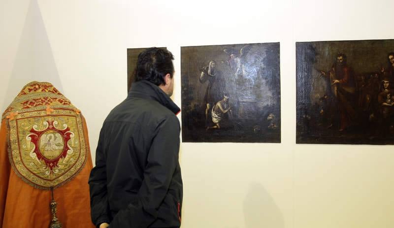 Inauguración de la exposición &#039;Patrimonio restaurado&#039; en la Capilla Sacramental de San Miguel de Palencia