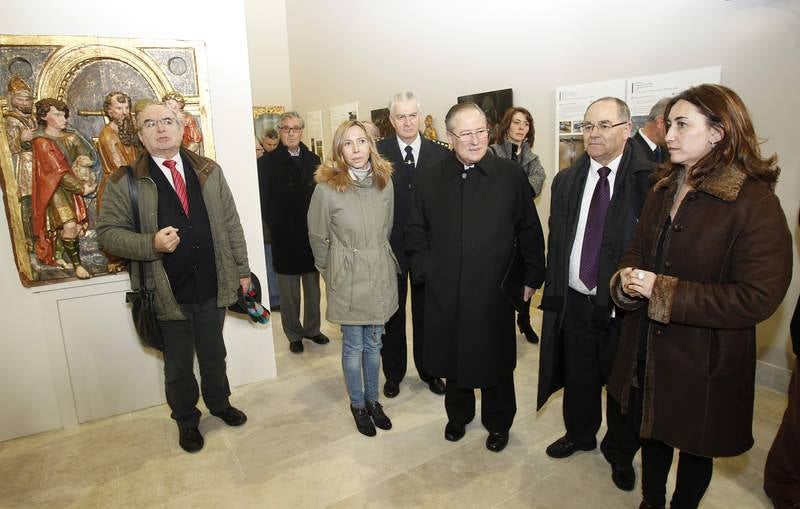 Inauguración de la exposición &#039;Patrimonio restaurado&#039; en la Capilla Sacramental de San Miguel de Palencia