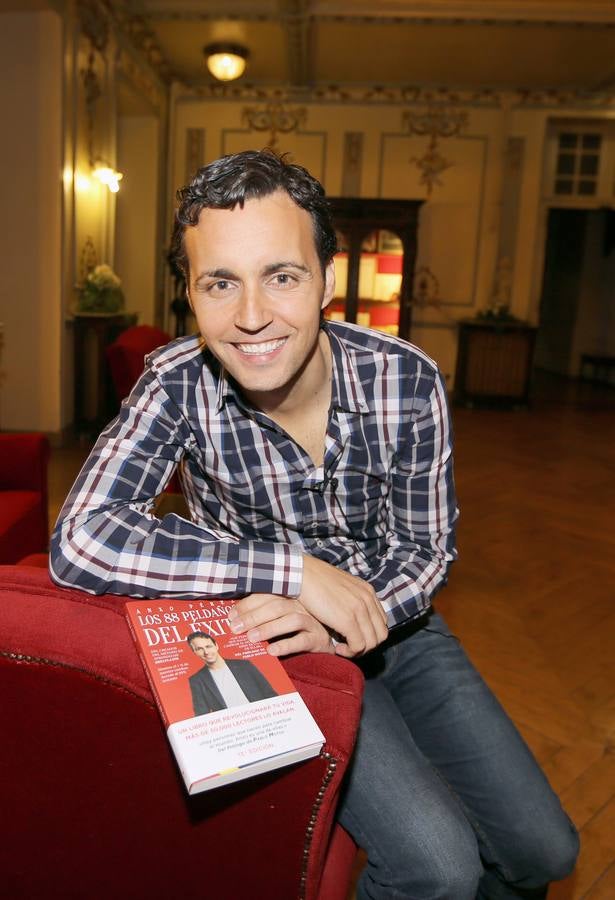 Anxo Pérez en el Aula de Cultura de El Norte de Castilla