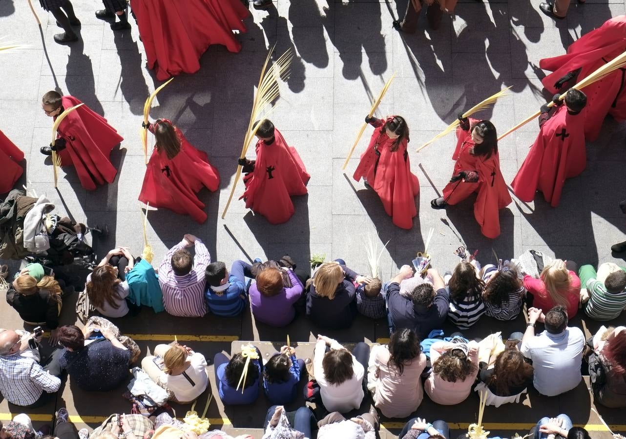 Multitudinaria procesión de las Palmas en Valladolid (2/2)