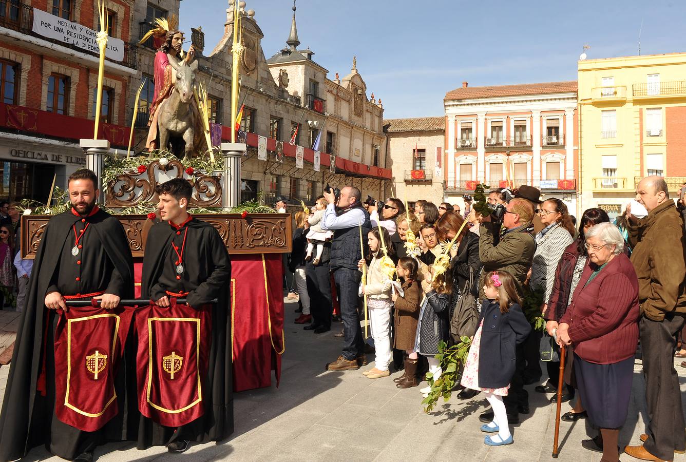 Procesión de la borriquilla en Medina del Campo