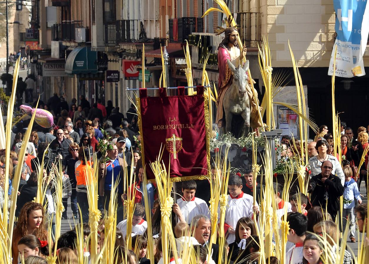 Procesión de la borriquilla en Medina del Campo