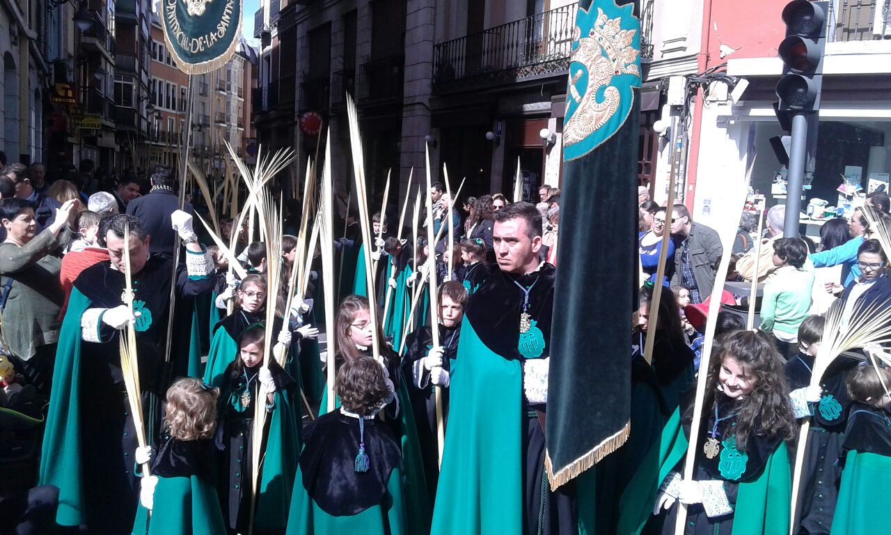 Procesión de las Palmas en Valladolid