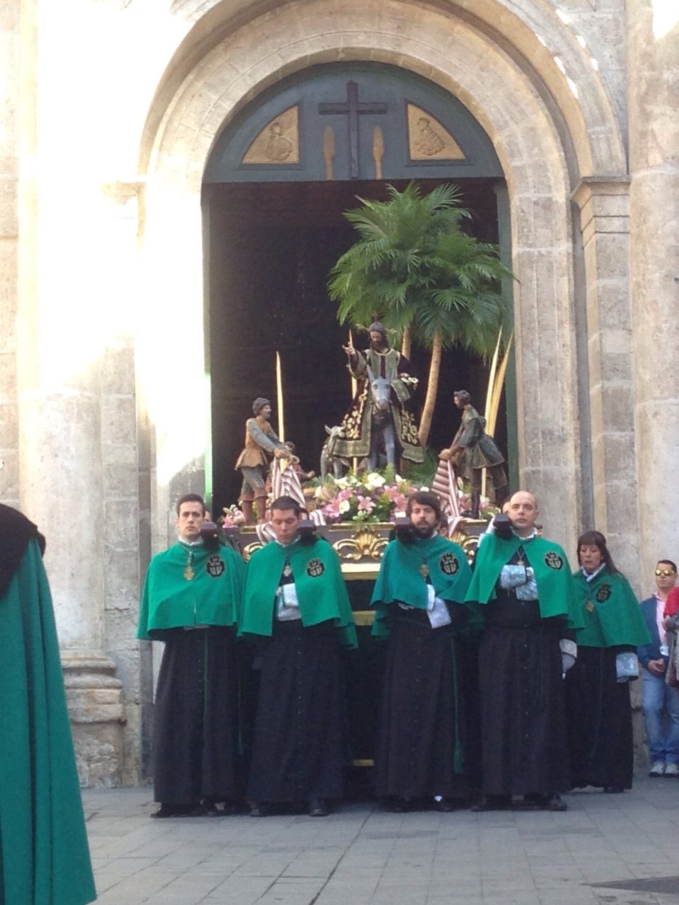 Procesión de las Palmas en Valladolid