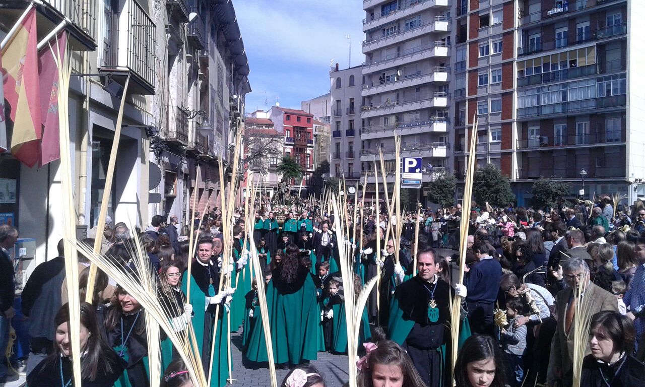 Procesión de las Palmas en Valladolid