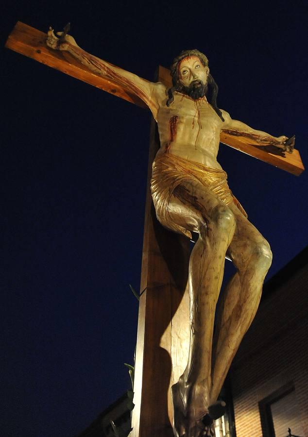 Peregrinación del Santísimo Cristo del Amor y la meditación de las Siete Palabras en Medina del Campo. Valladolid