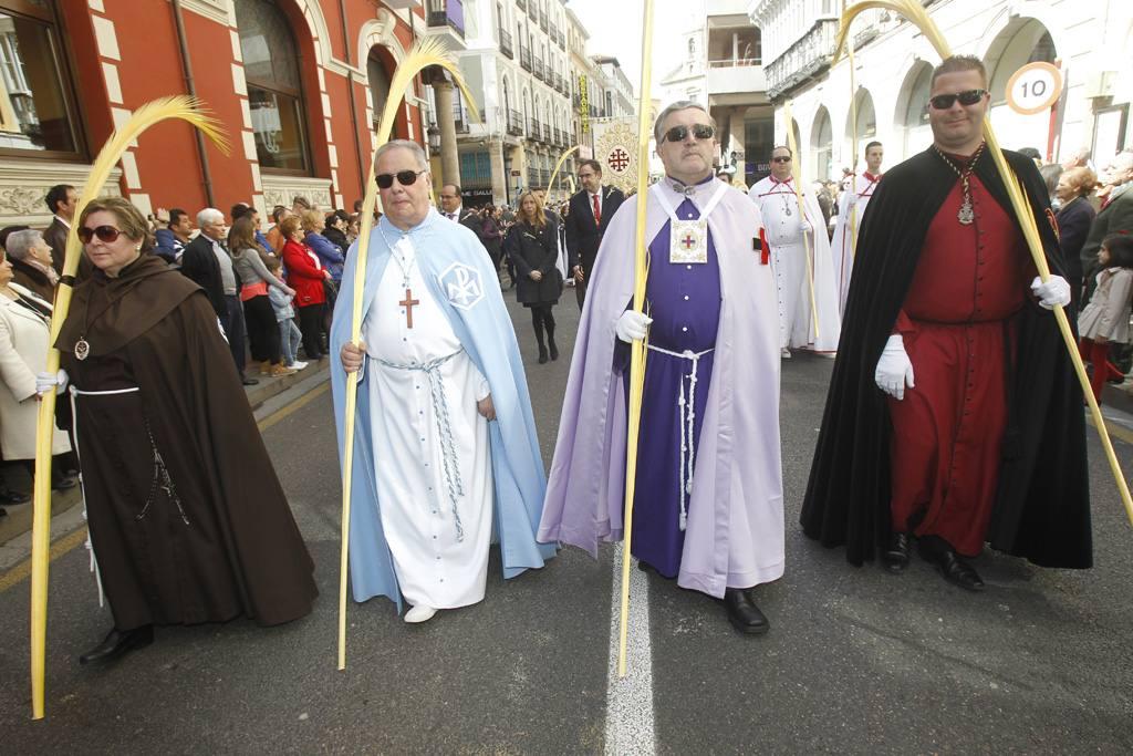 Procesión del Domingo de Ramos en Palencia