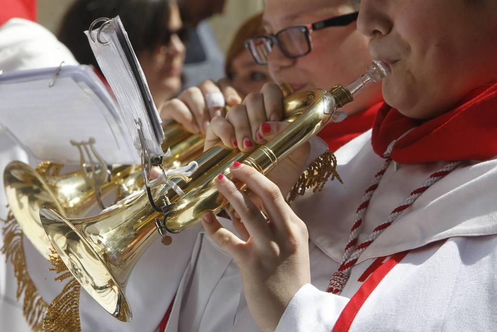 Procesión del Domingo de Ramos en Palencia