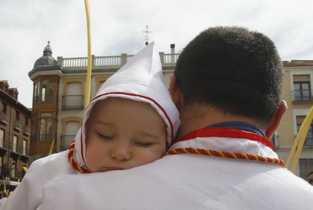 Procesión del Domingo de Ramos en Palencia