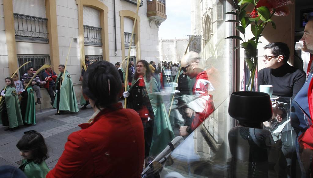 Procesión del Domingo de Ramos en Palencia