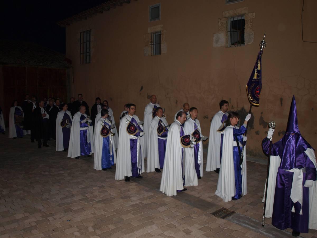 Procesión del Santo Rosario en Torrelobatón (Valladolid)