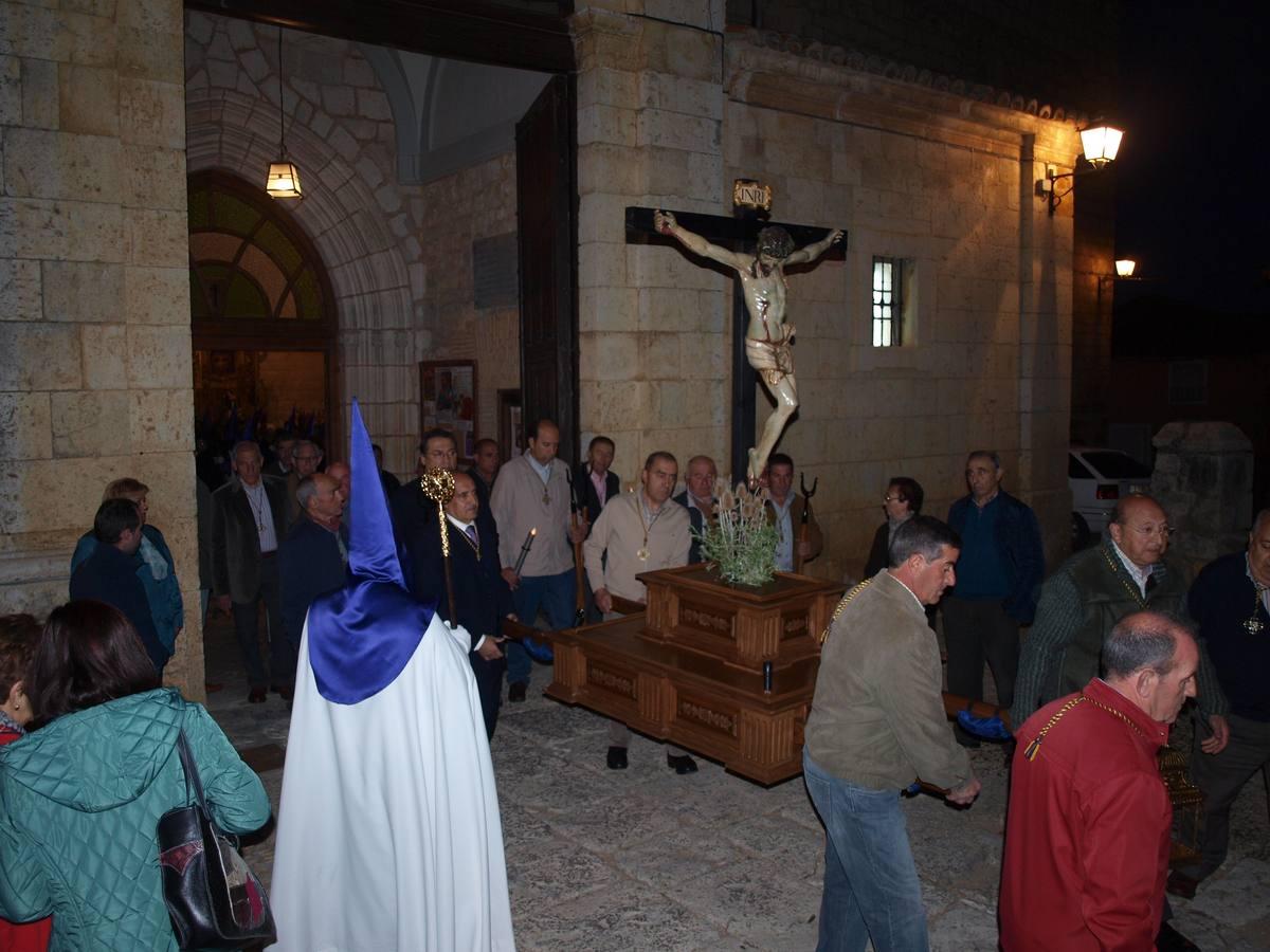 Procesión del Santo Rosario en Torrelobatón (Valladolid)