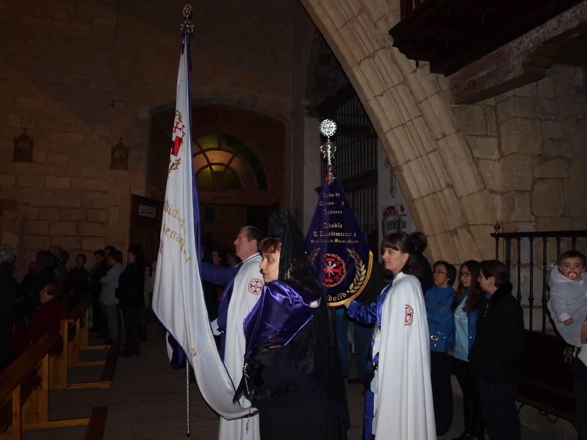 Procesión del Santo Rosario en Torrelobatón (Valladolid)