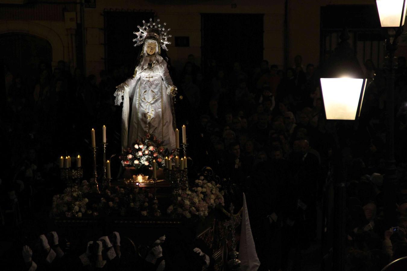 Procesión del Encuentro en Peñafiel (Valladolid)