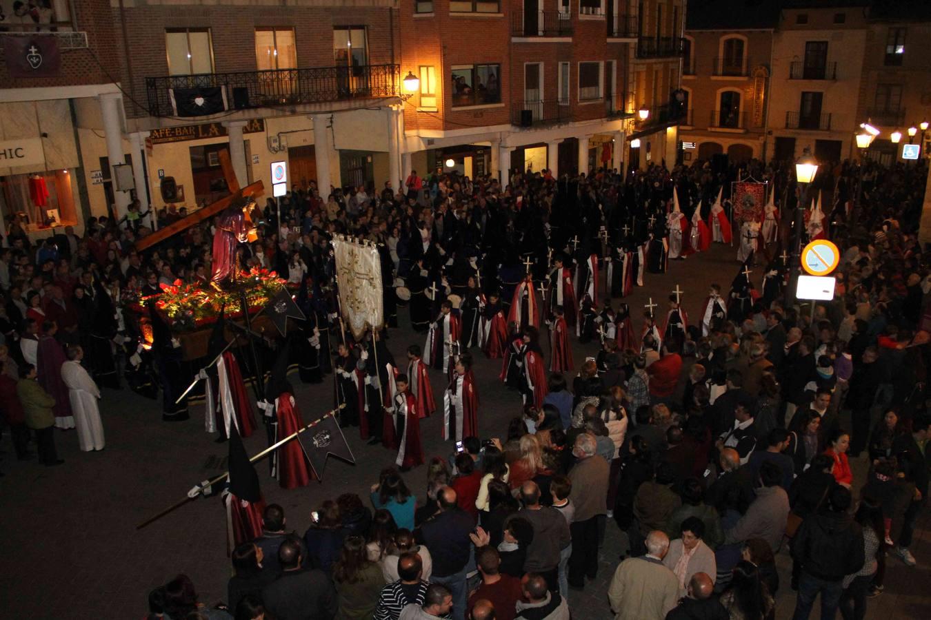 Procesión del Encuentro en Peñafiel (Valladolid)