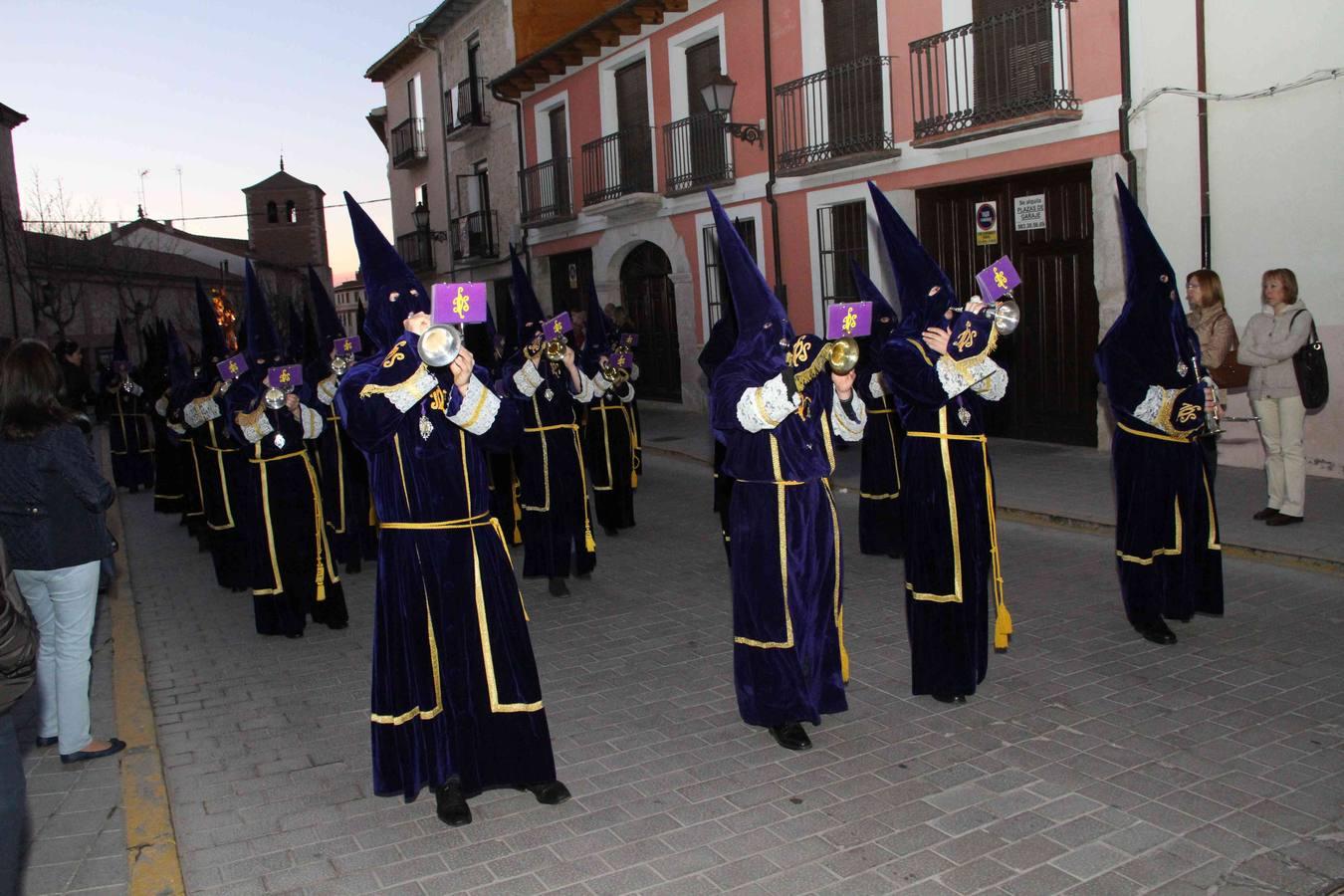 Procesión del Encuentro en Peñafiel (Valladolid)