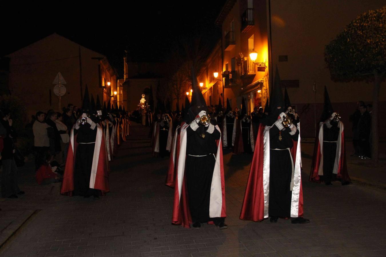 Procesión del Encuentro en Peñafiel (Valladolid)