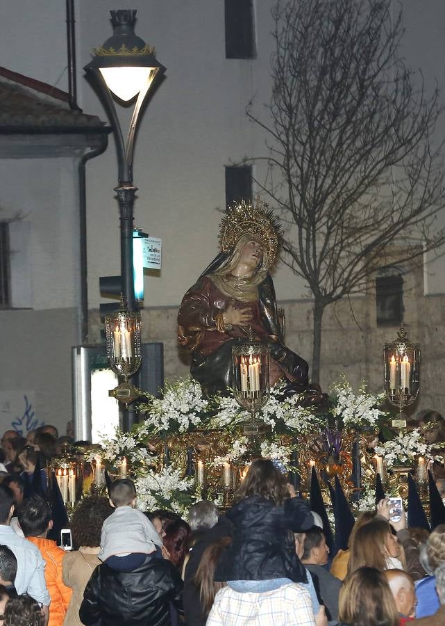 Procesión del Encuentro de la Virgen con su hijo en Valladolid