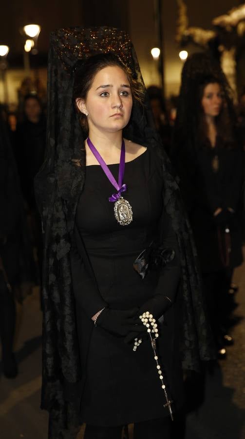 Procesión del Encuentro de la Virgen con su hijo en Valladolid