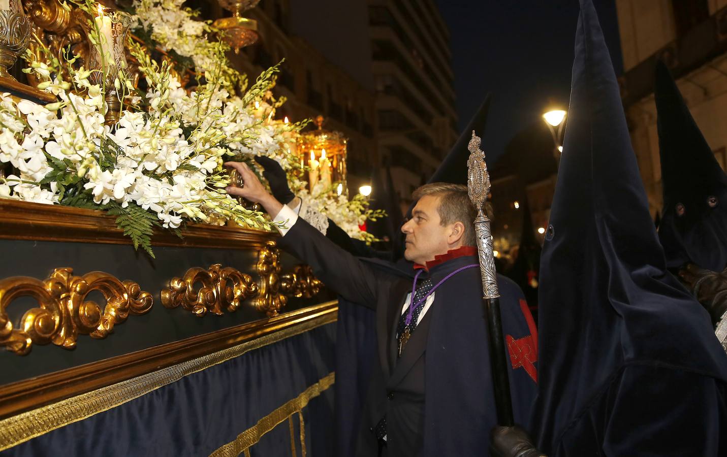 Procesión del Encuentro de la Virgen con su hijo en Valladolid