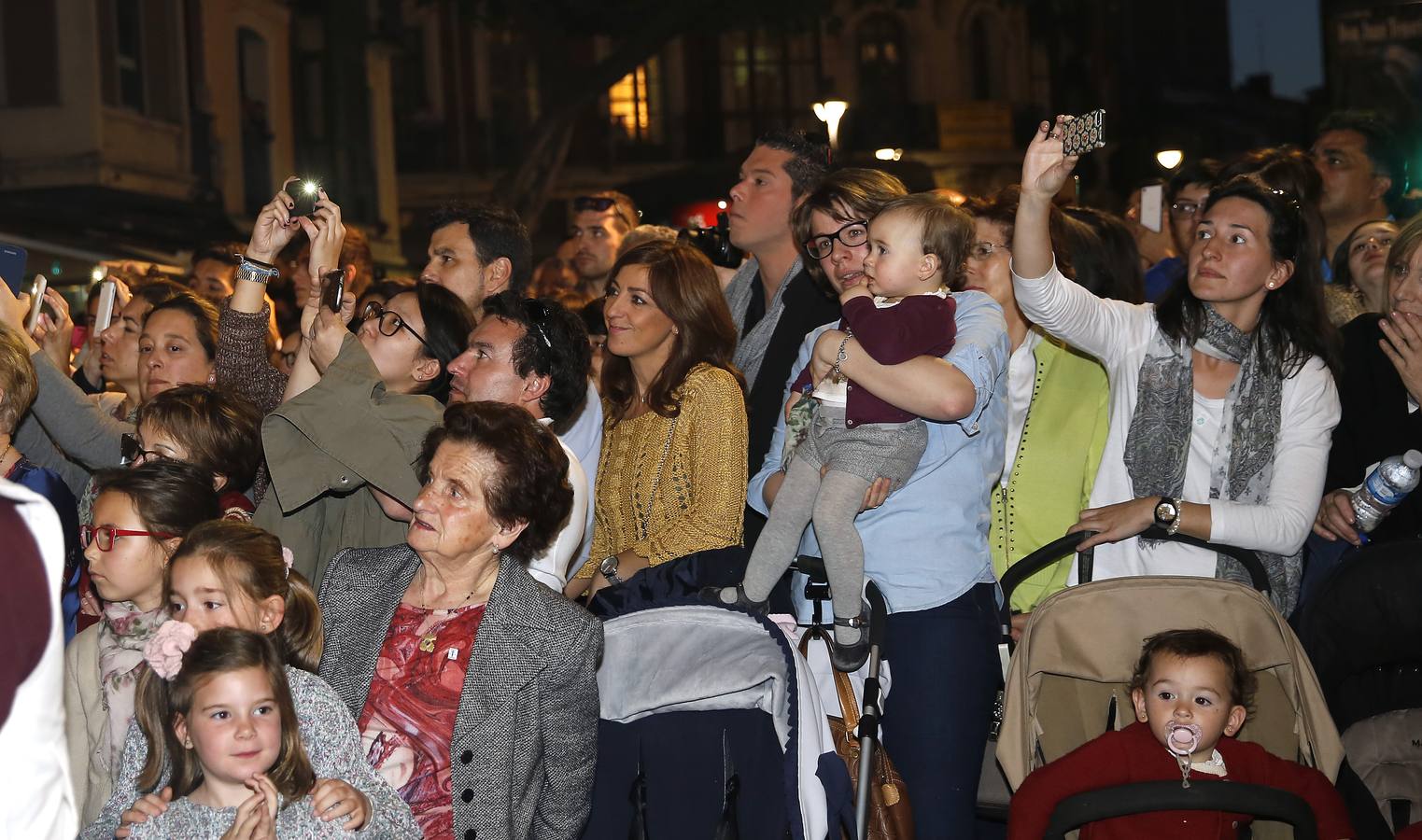 Procesión del Encuentro de la Virgen con su hijo en Valladolid