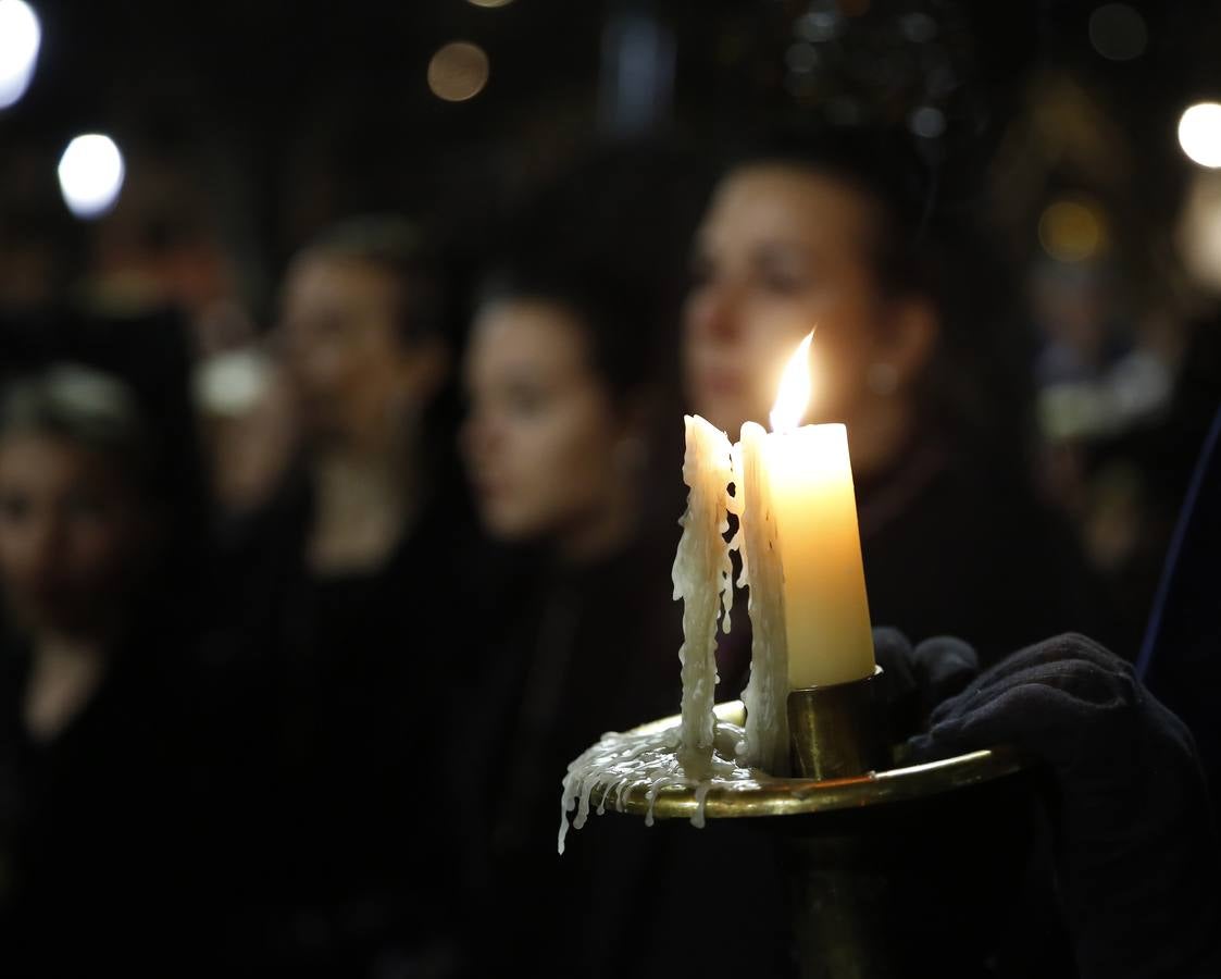 Procesión del Encuentro de la Virgen con su hijo en Valladolid