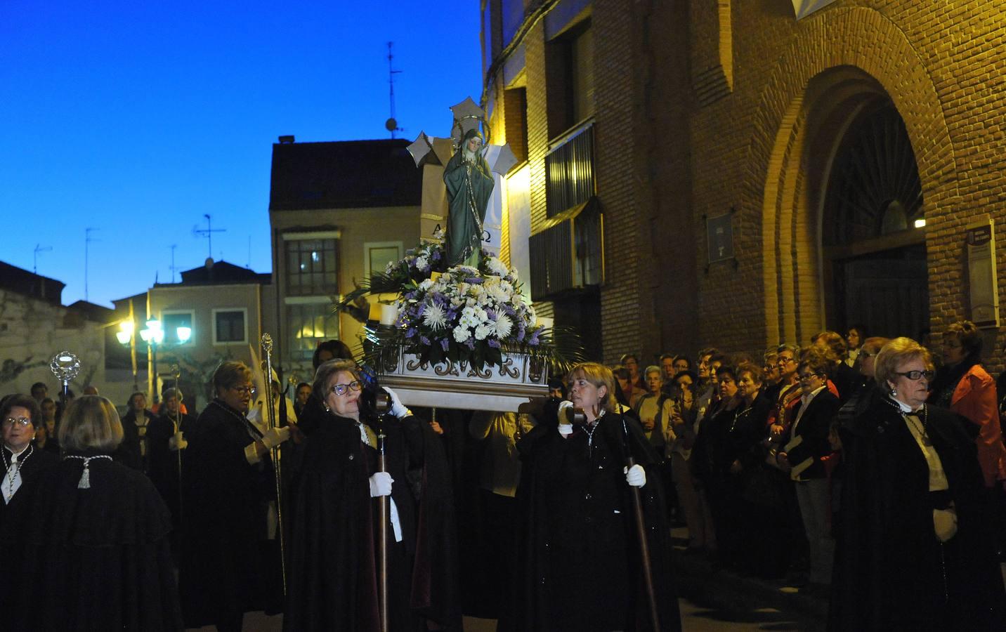 Rosario de La Soledad y Esperanza en Medina del Campo (Valladolid)